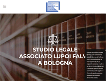 Tablet Screenshot of lupoifalvoavvocati.com